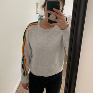 Madewell Rainbow Crewneck
